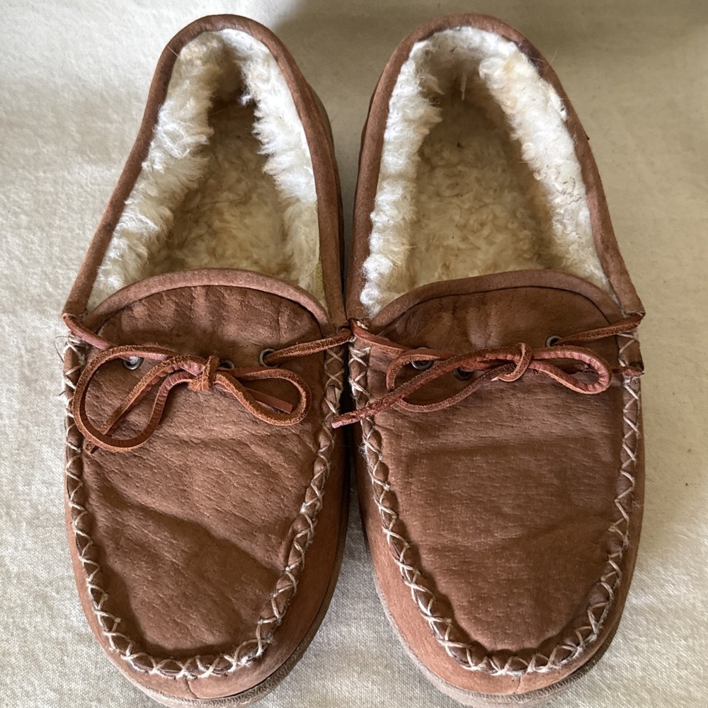 OLD FRIEND SLIPPER MOCCASIN MEN'S 11 EXTRA WIDE 5E